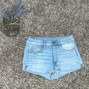 American Eagle Hi-Rise Jean Shorts